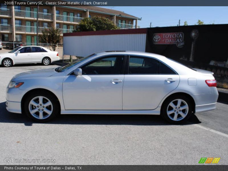 Classic Silver Metallic / Dark Charcoal 2008 Toyota Camry SE