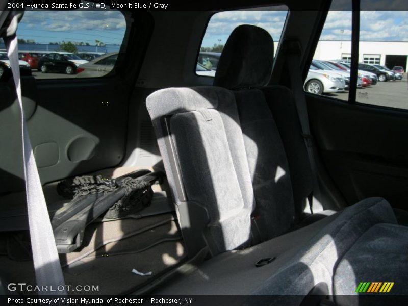 Moonlit Blue / Gray 2004 Hyundai Santa Fe GLS 4WD