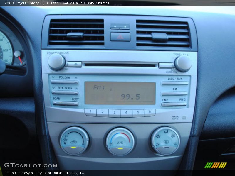 Classic Silver Metallic / Dark Charcoal 2008 Toyota Camry SE