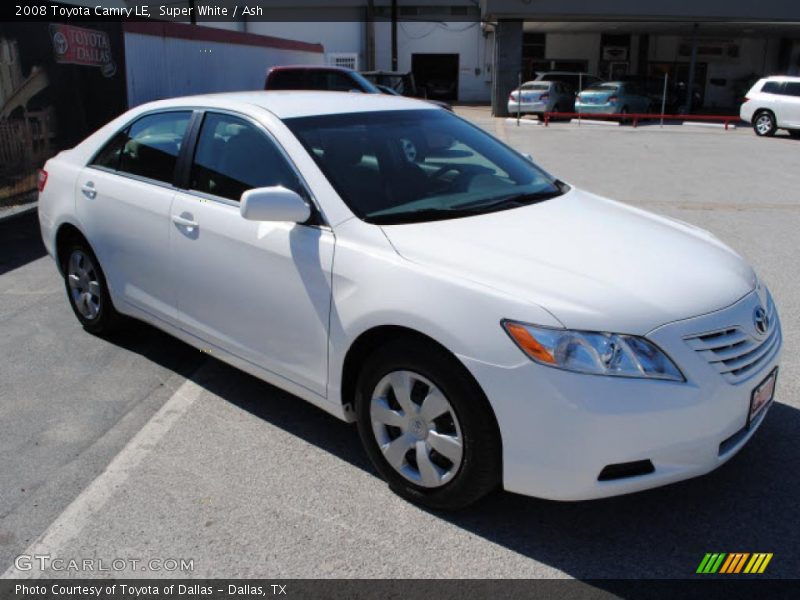 Super White / Ash 2008 Toyota Camry LE