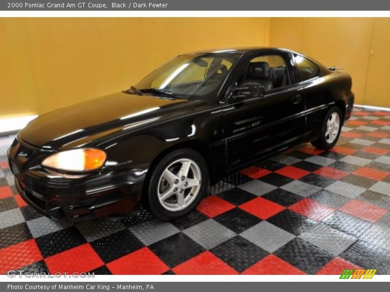 Black / Dark Pewter 2000 Pontiac Grand Am GT Coupe