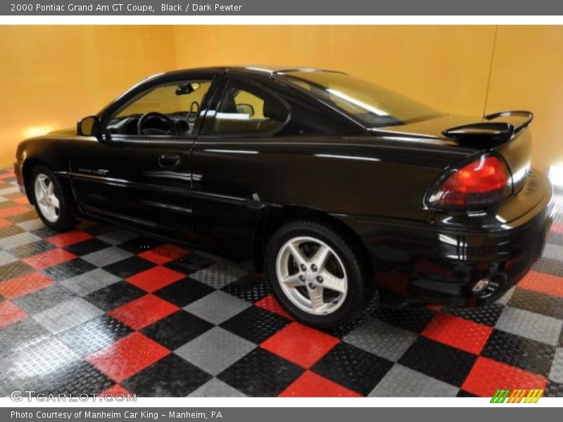 Black / Dark Pewter 2000 Pontiac Grand Am GT Coupe
