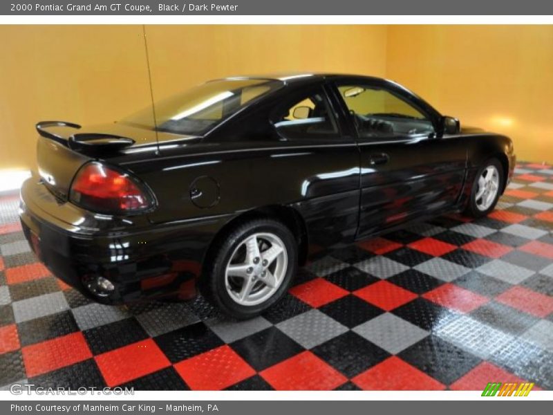 Black / Dark Pewter 2000 Pontiac Grand Am GT Coupe