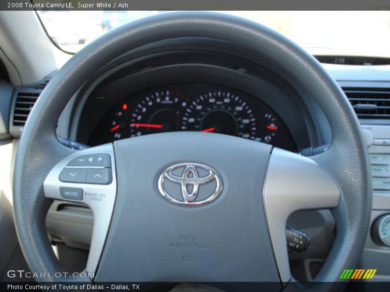 Super White / Ash 2008 Toyota Camry LE