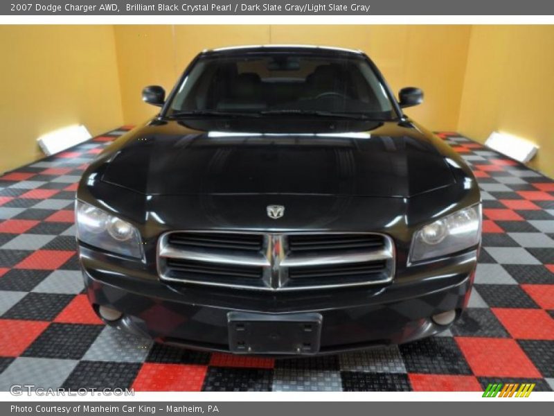 Brilliant Black Crystal Pearl / Dark Slate Gray/Light Slate Gray 2007 Dodge Charger AWD