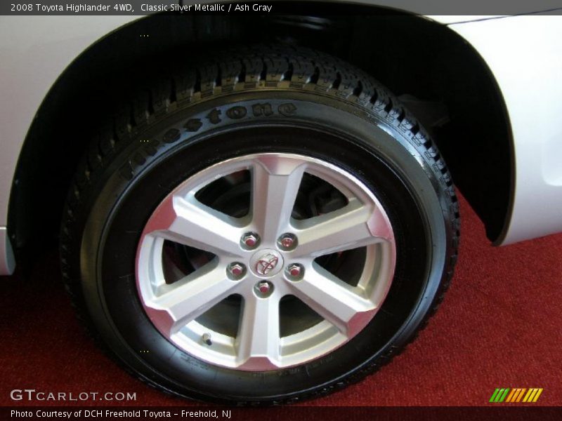 Classic Silver Metallic / Ash Gray 2008 Toyota Highlander 4WD