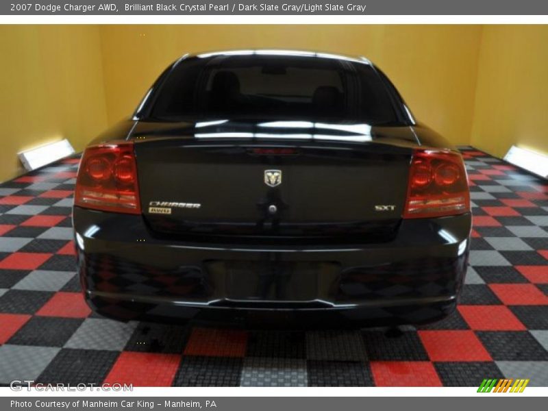 Brilliant Black Crystal Pearl / Dark Slate Gray/Light Slate Gray 2007 Dodge Charger AWD