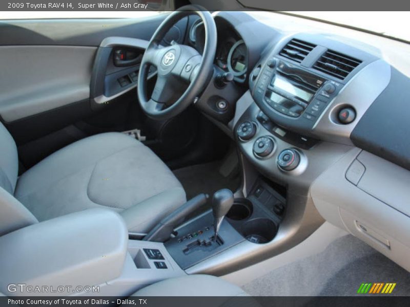 Super White / Ash Gray 2009 Toyota RAV4 I4