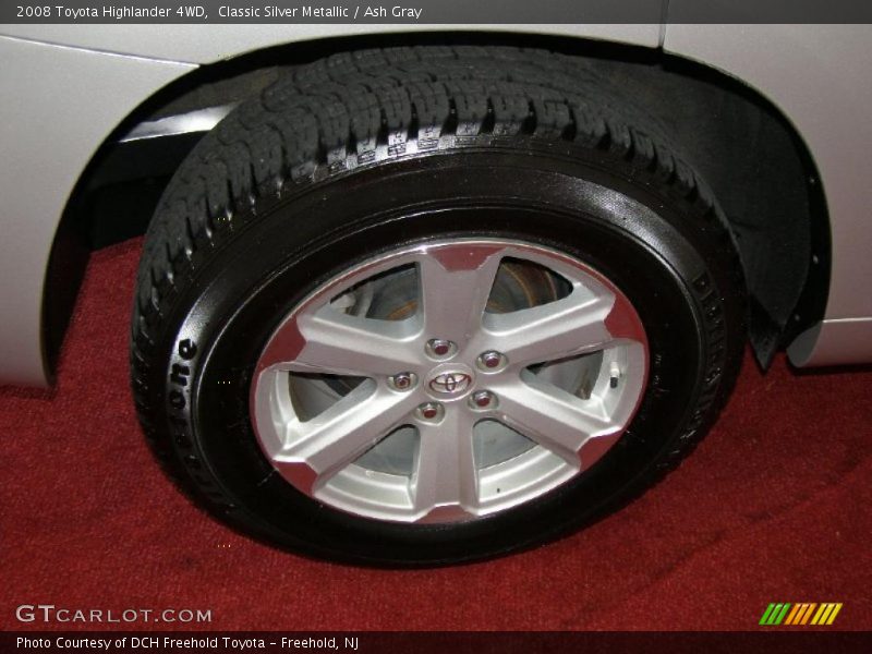 Classic Silver Metallic / Ash Gray 2008 Toyota Highlander 4WD