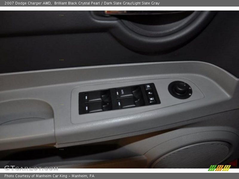 Brilliant Black Crystal Pearl / Dark Slate Gray/Light Slate Gray 2007 Dodge Charger AWD