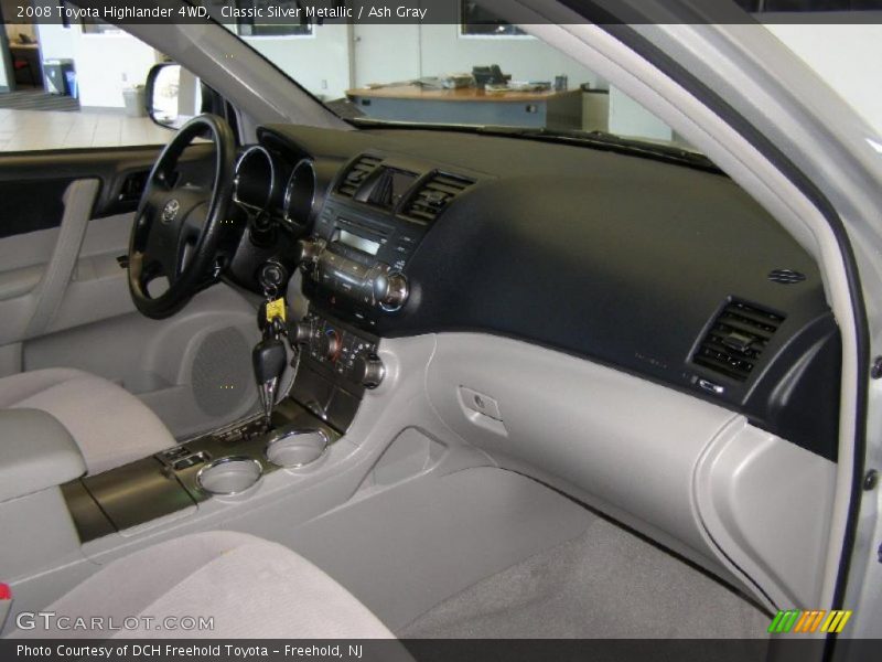 Classic Silver Metallic / Ash Gray 2008 Toyota Highlander 4WD