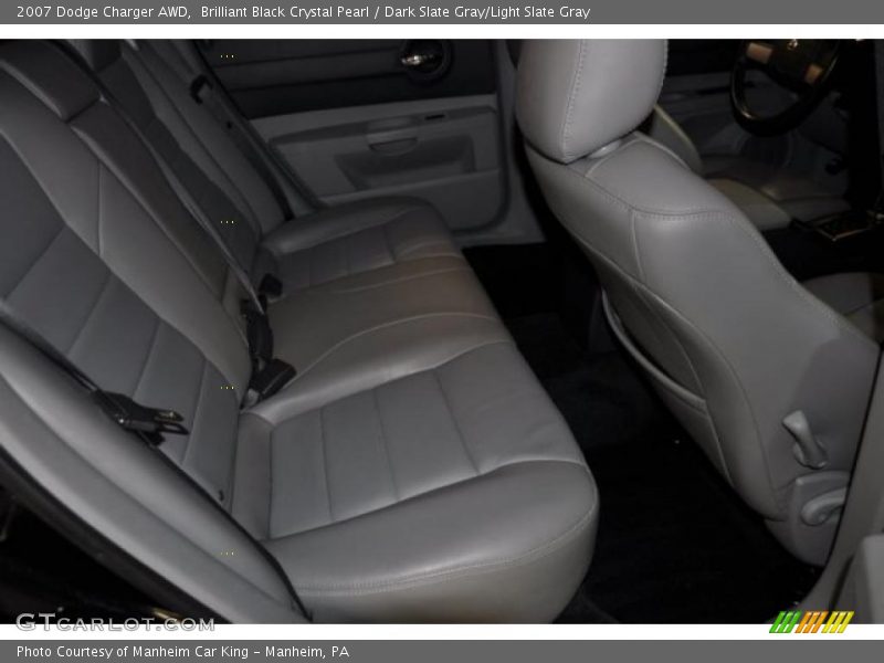 Brilliant Black Crystal Pearl / Dark Slate Gray/Light Slate Gray 2007 Dodge Charger AWD