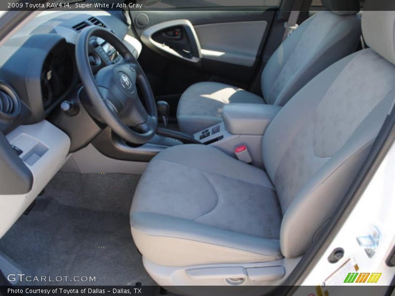 Super White / Ash Gray 2009 Toyota RAV4 I4