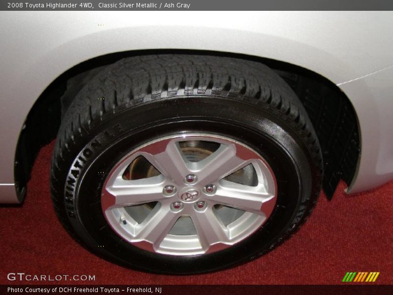Classic Silver Metallic / Ash Gray 2008 Toyota Highlander 4WD