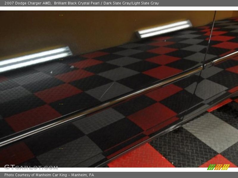 Brilliant Black Crystal Pearl / Dark Slate Gray/Light Slate Gray 2007 Dodge Charger AWD
