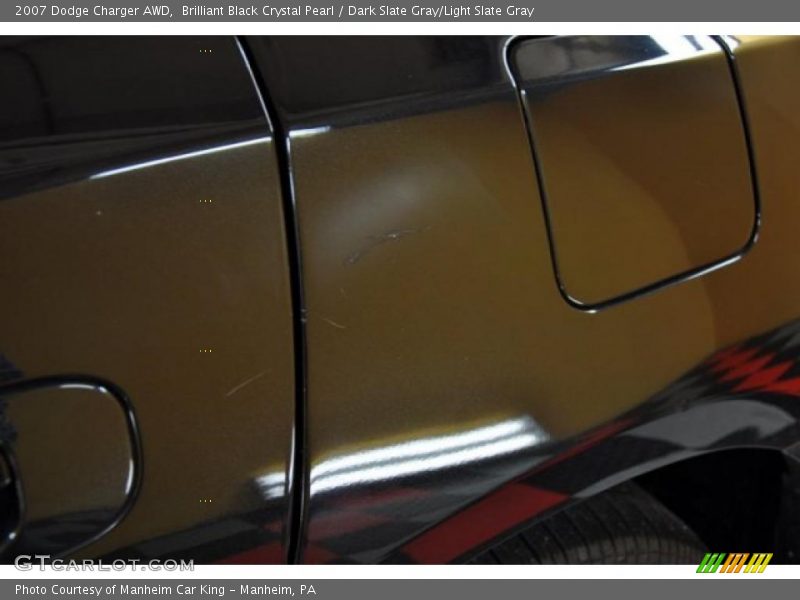 Brilliant Black Crystal Pearl / Dark Slate Gray/Light Slate Gray 2007 Dodge Charger AWD