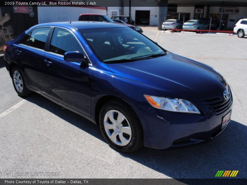 Blue Ribbon Metallic / Ash 2009 Toyota Camry LE