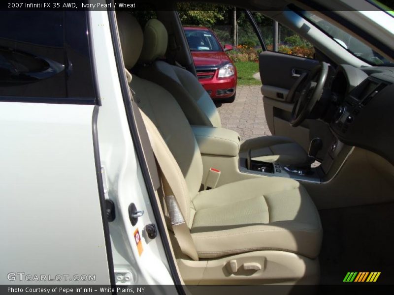 Ivory Pearl / Wheat 2007 Infiniti FX 35 AWD