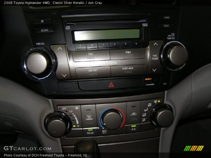 Classic Silver Metallic / Ash Gray 2008 Toyota Highlander 4WD