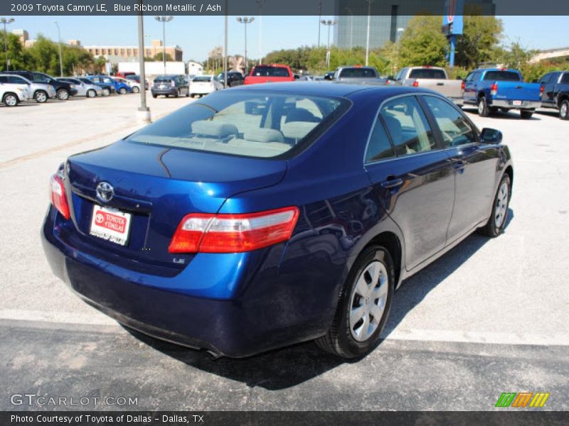 Blue Ribbon Metallic / Ash 2009 Toyota Camry LE