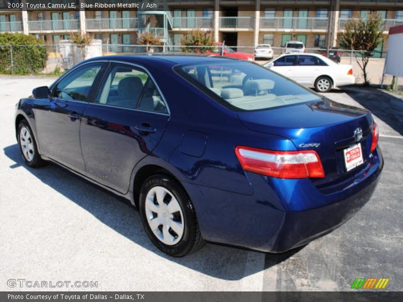 Blue Ribbon Metallic / Ash 2009 Toyota Camry LE