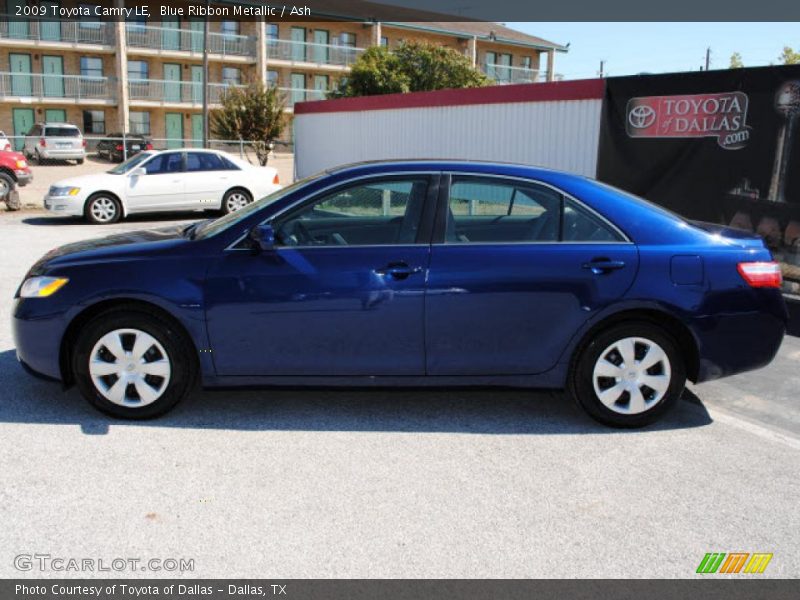 Blue Ribbon Metallic / Ash 2009 Toyota Camry LE