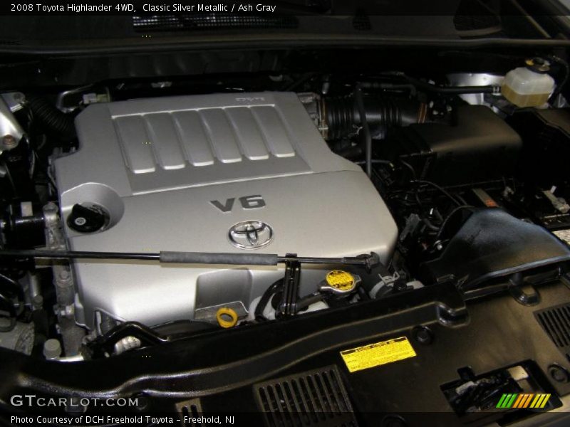 Classic Silver Metallic / Ash Gray 2008 Toyota Highlander 4WD