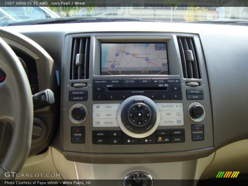 Ivory Pearl / Wheat 2007 Infiniti FX 35 AWD