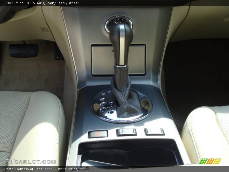 Ivory Pearl / Wheat 2007 Infiniti FX 35 AWD