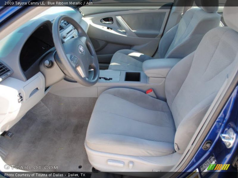 Blue Ribbon Metallic / Ash 2009 Toyota Camry LE