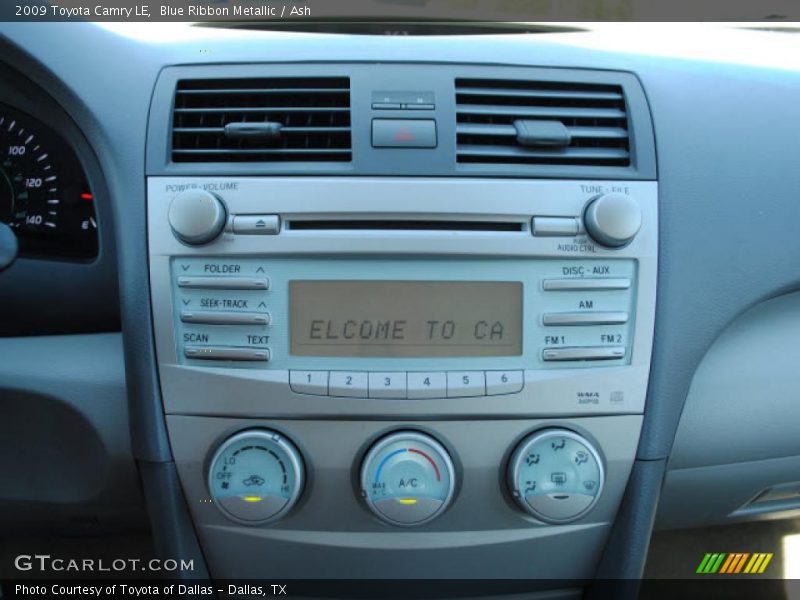 Blue Ribbon Metallic / Ash 2009 Toyota Camry LE