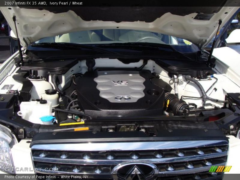 Ivory Pearl / Wheat 2007 Infiniti FX 35 AWD