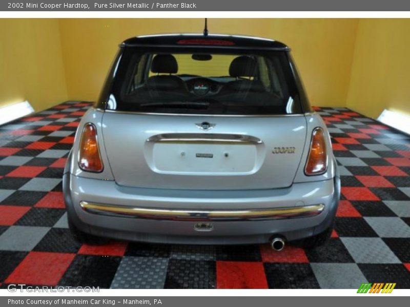 Pure Silver Metallic / Panther Black 2002 Mini Cooper Hardtop