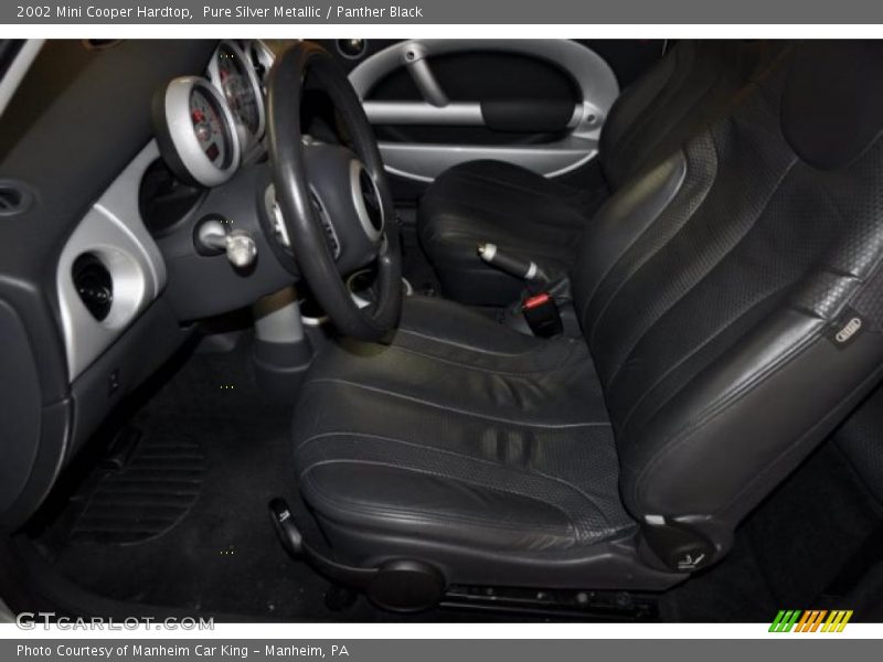 Pure Silver Metallic / Panther Black 2002 Mini Cooper Hardtop