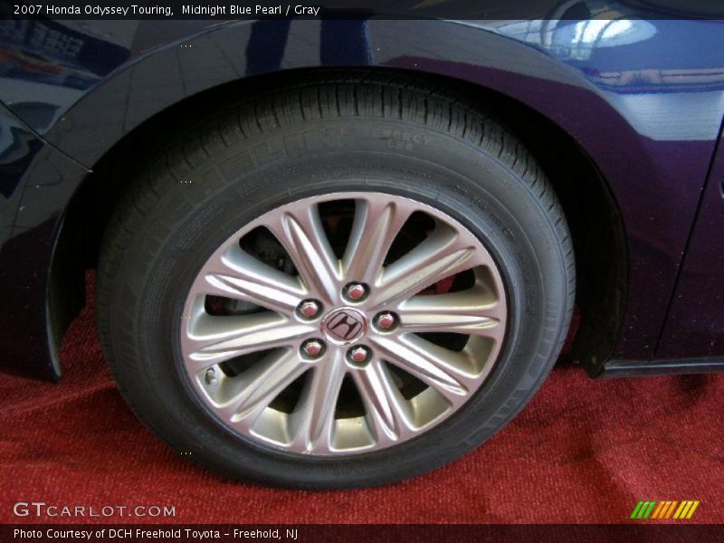 Midnight Blue Pearl / Gray 2007 Honda Odyssey Touring