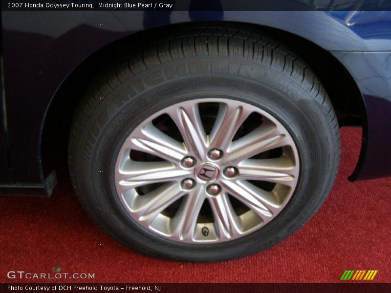 Midnight Blue Pearl / Gray 2007 Honda Odyssey Touring