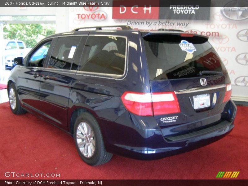 Midnight Blue Pearl / Gray 2007 Honda Odyssey Touring