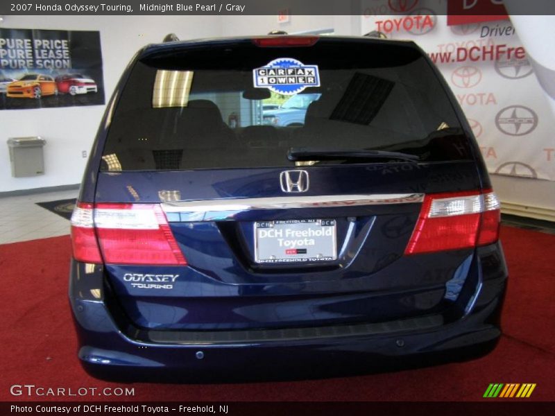 Midnight Blue Pearl / Gray 2007 Honda Odyssey Touring