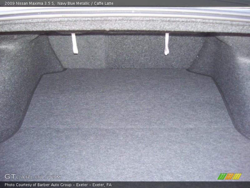 Navy Blue Metallic / Caffe Latte 2009 Nissan Maxima 3.5 S