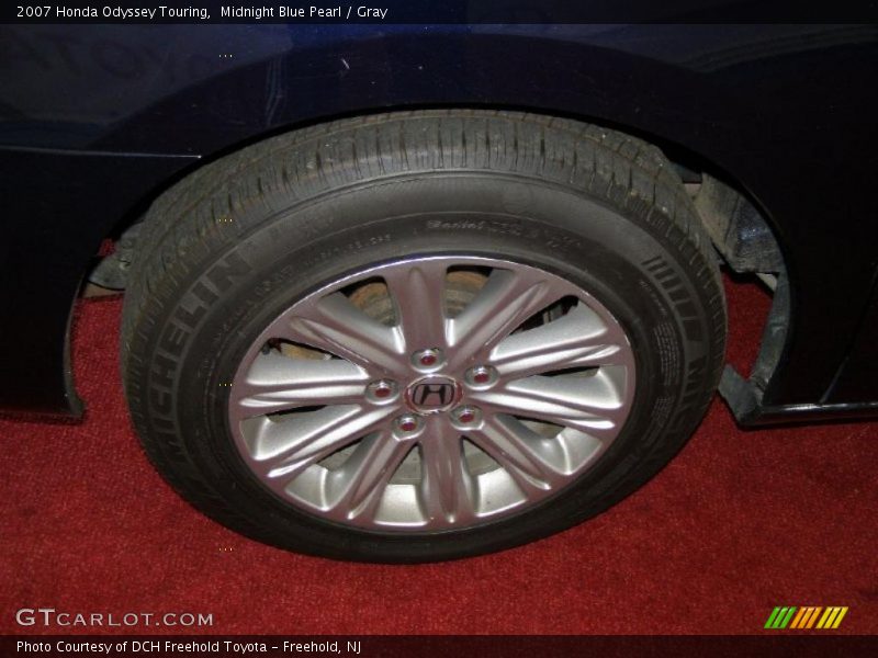 Midnight Blue Pearl / Gray 2007 Honda Odyssey Touring