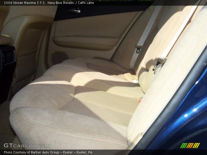 Navy Blue Metallic / Caffe Latte 2009 Nissan Maxima 3.5 S