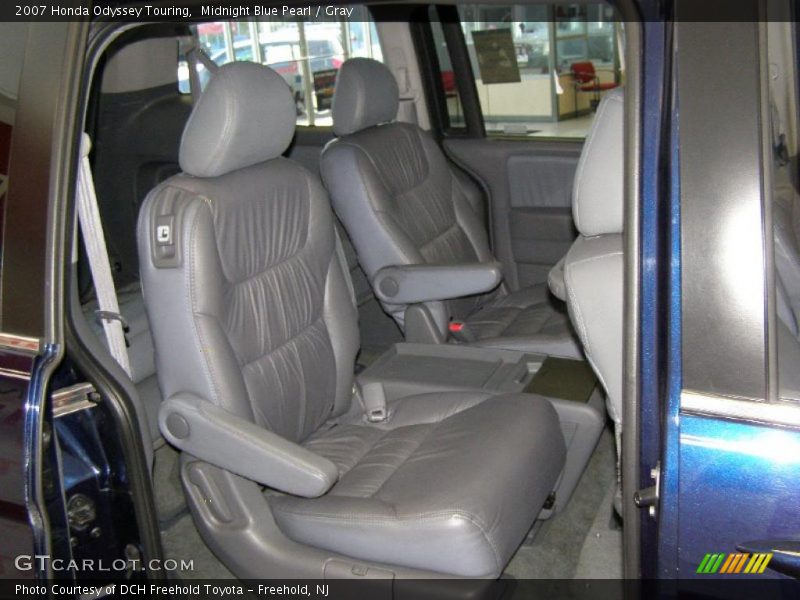 Midnight Blue Pearl / Gray 2007 Honda Odyssey Touring