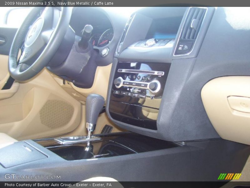 Navy Blue Metallic / Caffe Latte 2009 Nissan Maxima 3.5 S