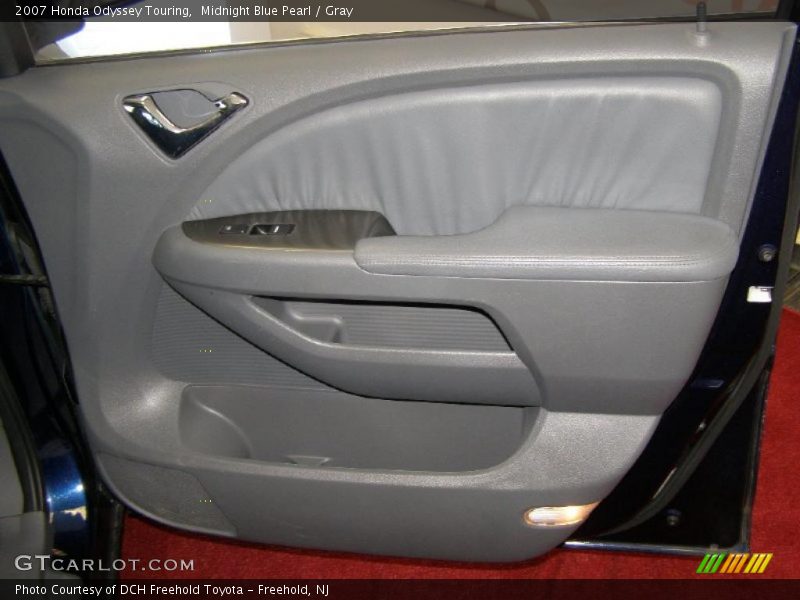 Midnight Blue Pearl / Gray 2007 Honda Odyssey Touring