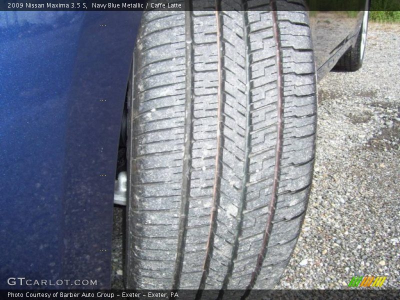 Navy Blue Metallic / Caffe Latte 2009 Nissan Maxima 3.5 S