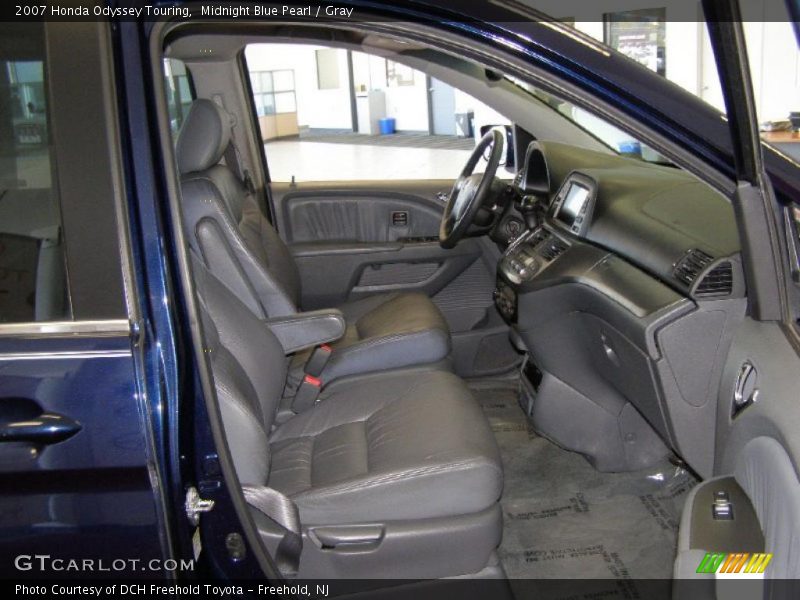 Midnight Blue Pearl / Gray 2007 Honda Odyssey Touring