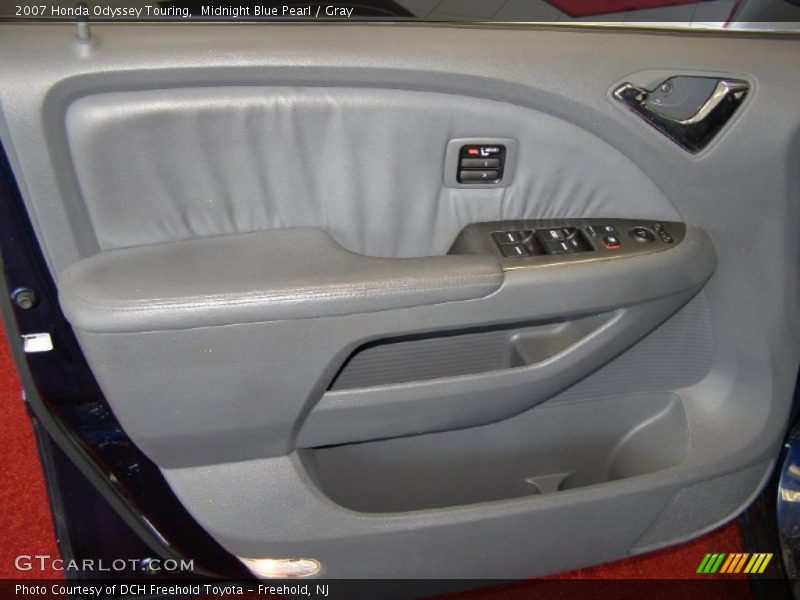 Midnight Blue Pearl / Gray 2007 Honda Odyssey Touring