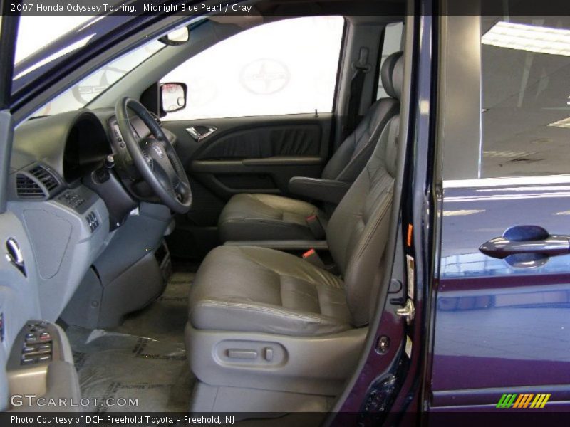 Midnight Blue Pearl / Gray 2007 Honda Odyssey Touring