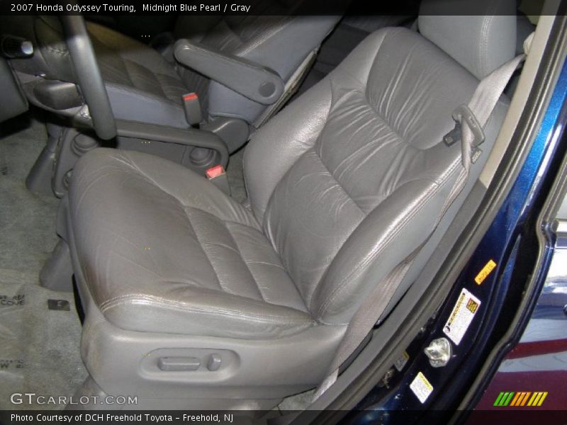 Midnight Blue Pearl / Gray 2007 Honda Odyssey Touring