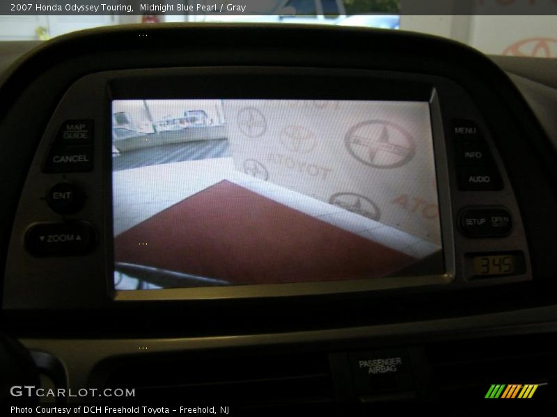 Midnight Blue Pearl / Gray 2007 Honda Odyssey Touring